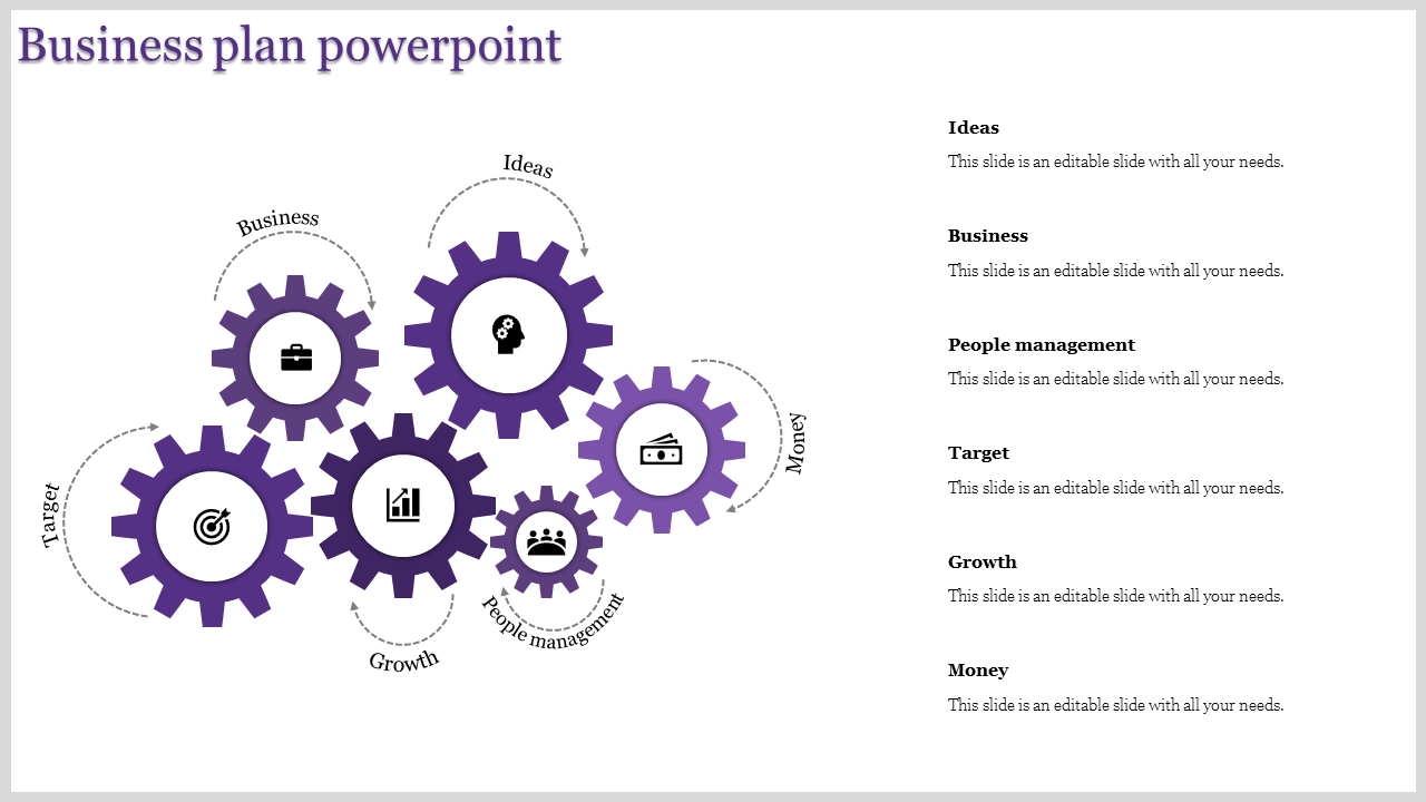 business plan powerpoint-business plan powerpoint-6-Purple